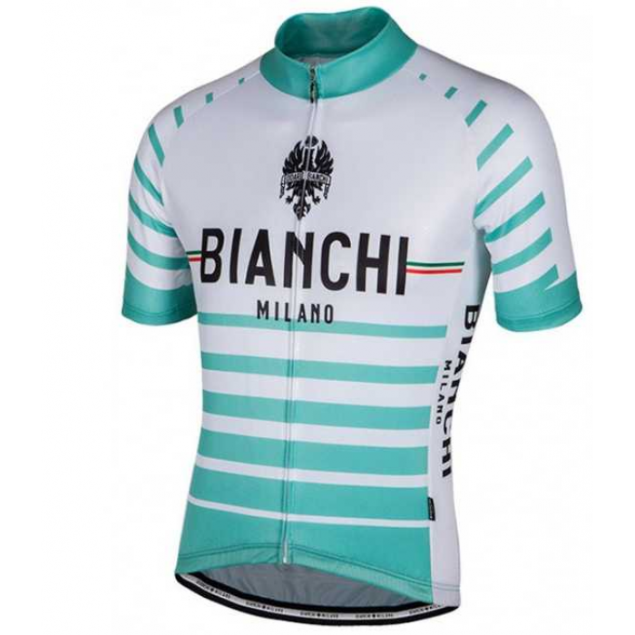 2017 Milano Bianchi Wielershirt Met Korte Mouwen 001