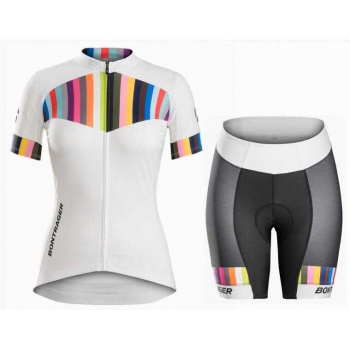 2016 Bontrager Wielerkleding Set Wielershirt Korte Mouw+Korte Fietsbroeken Dame