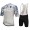 2016-2017 Breva Fietskleding Set Fietsshirt Met Korte Mouwen+Korte Koersbroek Wit