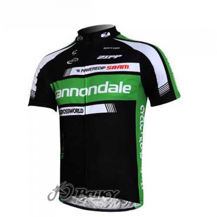 Cannondale Pro Team Wielershirt Met Korte Mouwen Groen Zwart