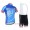 Castelli Velocissimo Giro Fietskleding Set Fietsshirt Met Korte Mouwen+Korte Koersbroek Blauw