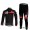 Castelli 3T Wielerkleding Set Wielershirts Lange Mouw+Lange Fietsbroeken Zwart