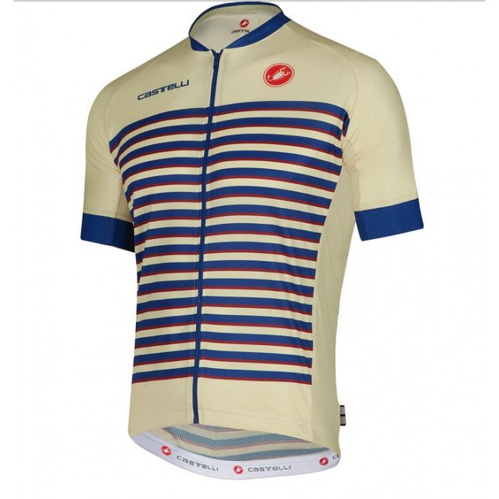 2016 Castelli Exclusive Volo Wielershirt Korte Mouw Wit