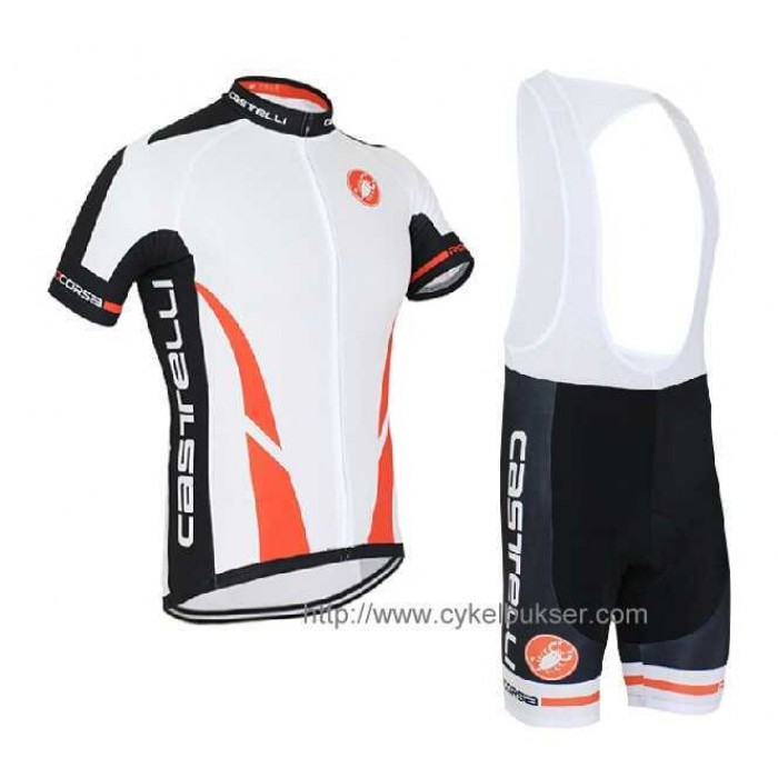 Castelli Climber Fietskleding Set Fietsshirt Met Korte Mouwen+Korte Koersbroek