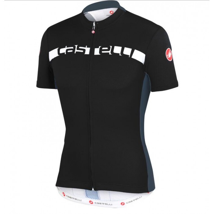 2016 Castelli Prologo 4.0 Wielershirt Korte Mouw Zwart