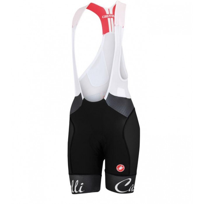 2016 Castelli Vrouwen Free Aero Korte Fietsbroeken Bib Zwart