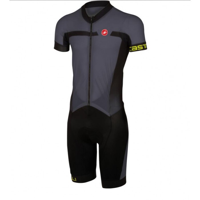 2016 Castelli Velocissimo Sanremo Fietskleding Set Zwart