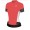 2016 Castelli Vrouwen Fortuna Wielershirt Korte Mouw Rood