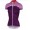 2016 Castelli Vrouwen Duello Wielershirt Korte Mouw Purper