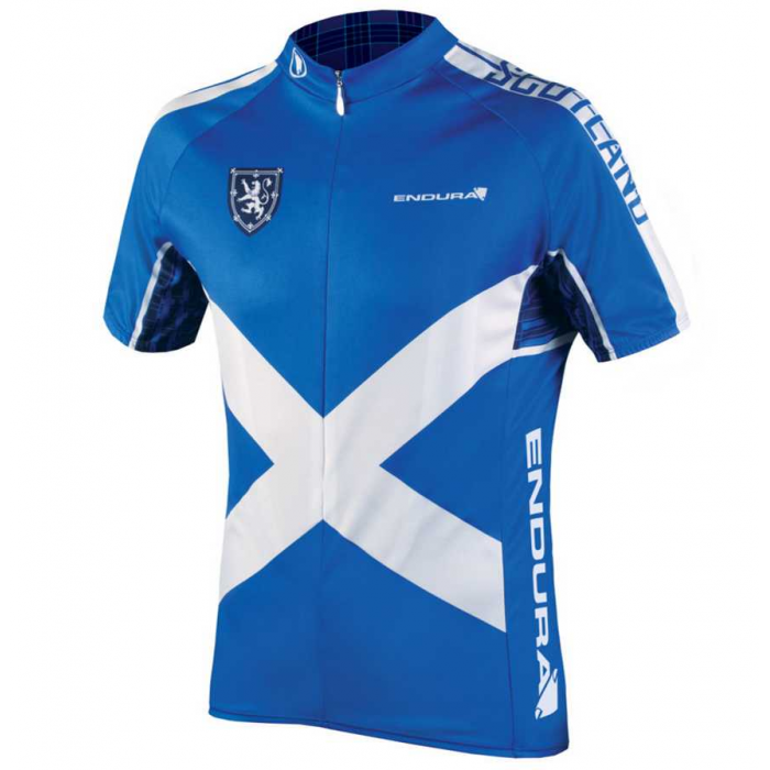 2016 Endura Wielershirt Met Korte Mouwen Blauw