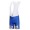 Omega Pharma-Quick Step Innergetic Korte Fietsbroeken Bib Blauw Wit