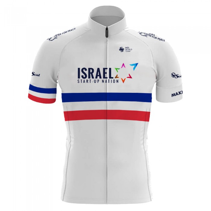 Israel Start Up France Pro Team 2021 Fietsshirt Korte Mouw R7Gr6h