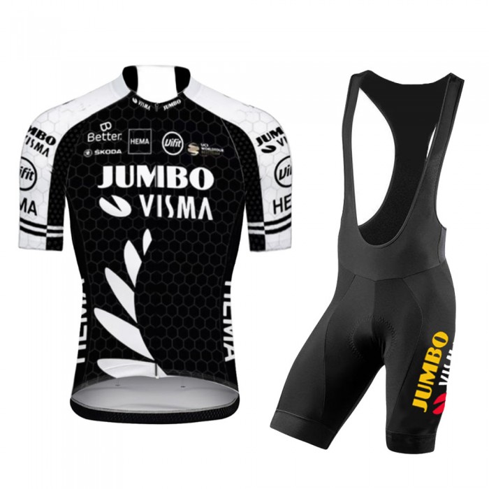 Jumbo Visma New Zealand Pro Team 2021 Fietskleding Set Wielershirts Korte Mouw+Korte Fietsbroeken Bib Qta5Cs