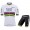 Quick Step Champion Pro 2021 Team Fietskleding Set Wielershirts Korte Mouw+Korte Fietsbroeken Bib VwcuYw