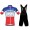 France Champion Pro Team 2021 Fietskleding Set Wielershirts Korte Mouw+Korte Fietsbroeken Bib LSfJGS