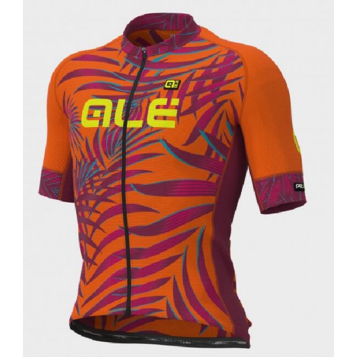 Wielerkleding Profteams 2020 Ale Graphics Prr Sunset Wielershirt Met Korte Mouwen Orange-Fluo L11843219-02