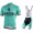 Wielerkleding Profteams 2020 BIANCHI MILANO Isalle Wielershirt Met Korte Mouwen+Pelau Koersbroek Korte Groen