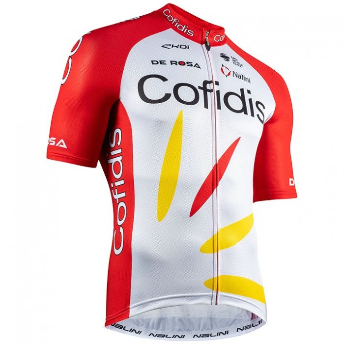 Wielerkleding Profteams 2020 COFIDIS SOLUTIONS CREDITS Wielershirt Met Korte Mouwen