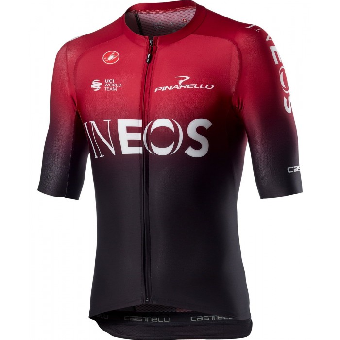 Wielerkleding Profteams 2020 TEAM INEOS Aero Race 6.1 Wielershirt Met Korte Mouwen Langer RV