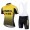 Wielerkleding Profteams 2020 TEAM JUMBO-VISMA Fietskleding Set Fietsshirt Met Korte Mouwen+Koersbroek Korte
