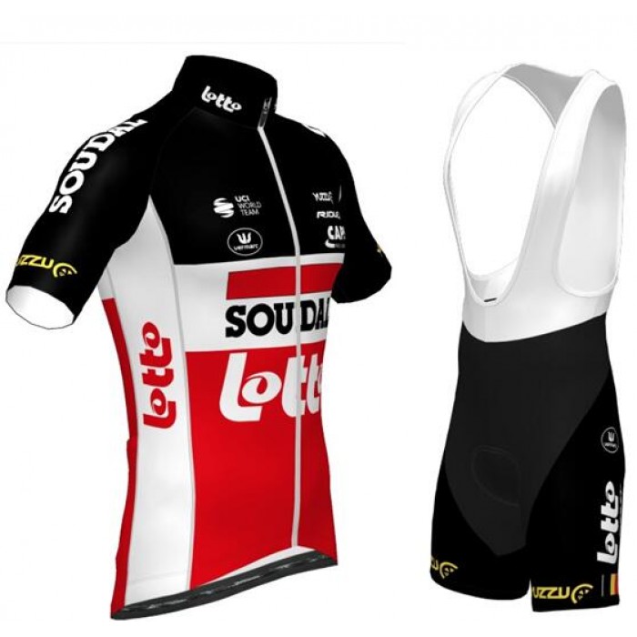 Wielerkleding Profteams 2020 LOTTO SOUDAL Fietskleding Set Fietsshirt Met Korte Mouwen+Koersbroek Korte