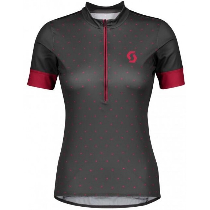 Wielerkleding Profteams 2020 Dames SCOTT Endurance 20 Wielershirt Met Korte Mouwen Zwart