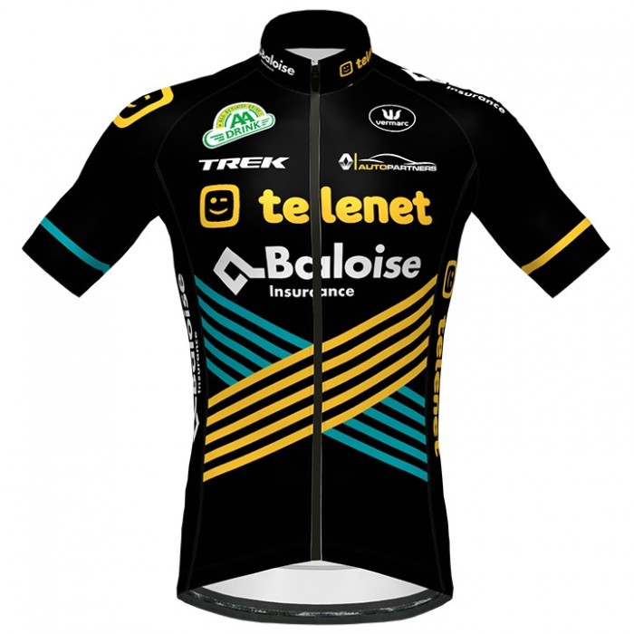 Wielerkleding Profteams 2020 Telenet Baloise Lions Vermarc Wielershirt Met Korte Mouwen