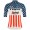 Wielerkleding Profteams 2020 TREK-SEGAFREDO Amerikanischer Meister Wielershirt Met Korte Mouwen