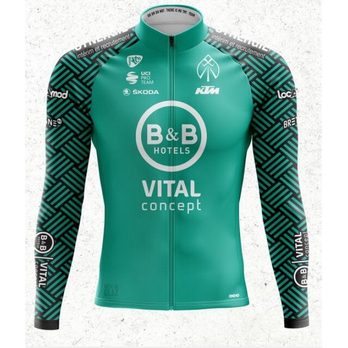 Wielerkleding Profteams 2020 VITAL CONCEPT Wielershirts Lange Mouw