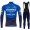 Deceuninck Quick Step Pro Team 2021 Fietskleding Set Wielershirts Lange Mouw+Lange Wielrenbroek Bib AEOCX