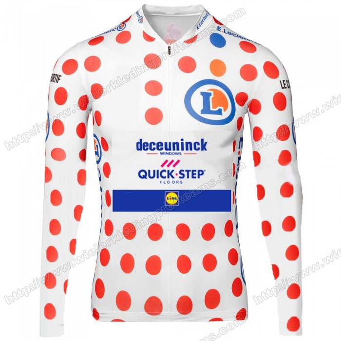 Deceuninck Quick Step 2020 Tour De France Wielershirts Lange Mouwen BVYTX