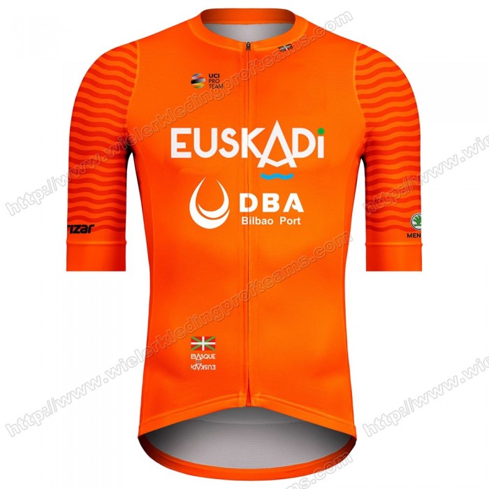 Euskaltel DBA Euskadi 2021 Fietsshirts Korte Mouws QVZZT