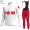 Canada FDJ Winter Thermal Fleece 2020 Fietskleding Set Wielershirts Lange Mouw+Lange Wielrenbroek Bib RCLBB