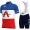 Fdj 2021 France INEOS Grenadier Fietskleding Set Fietsshirt Met Korte Mouwen+Korte Koersbroek Bib SKQPP
