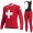 Swiss FDJ 2020 Fietskleding Set Wielershirts Lange Mouw+Lange Wielrenbroek Bib IFDAK