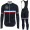 France National 2020 Quick Step World Champion Fietskleding Set Wielershirts Lange Mouw+Lange Wielrenbroek Bib PTETS