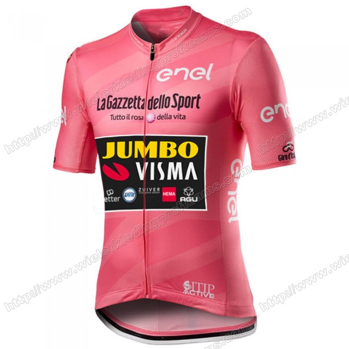 Giro D'italia Jumbo Visma 2021 Wielerkleding Set Wielershirts Korte FUVHQ