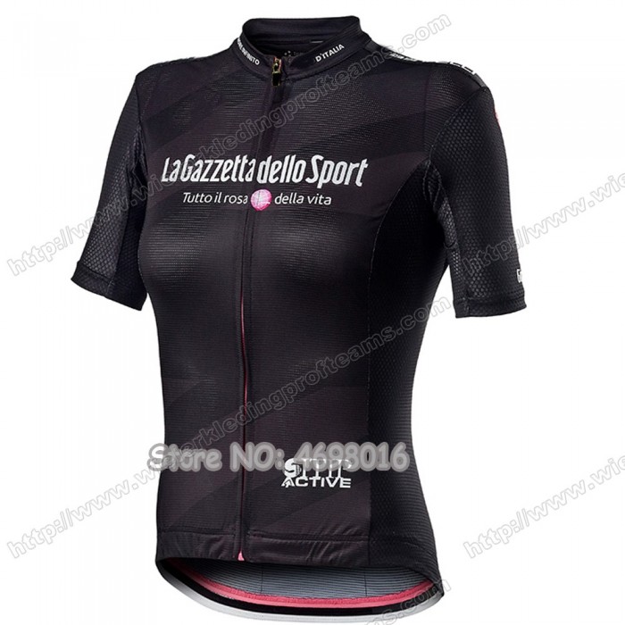 Femmes Giro D'italia 2020 Fietsshirts Korte Mouws LYQBR