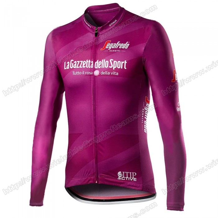 Giro D'italia 2021 Wielershirts Lange Mouwen BQXTY