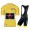Team INEOS Grenadier 2020 Tour De France Yelllow Fietskleding Set Fietsshirt Met Korte Mouwen+Korte Koersbroek Bib VAJEL
