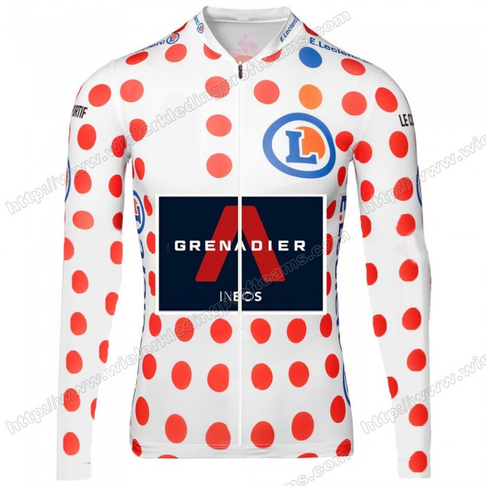 Team INEOS Grenadier Tour De France 2020 Men Wielershirts Lange Mouwen EFRAD