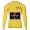 Team INEOS Grenadier Tour De France 2020 Men Wielershirts Lange Mouwen Yellow BXRKZ