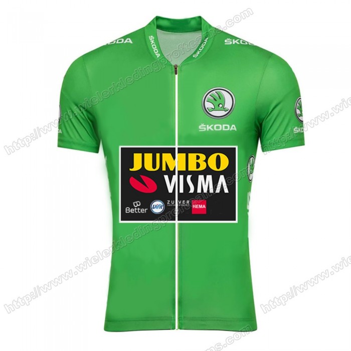 Jumbo Visma 2020 Tour De France Fietsshirts Korte Mouws ZALFZ
