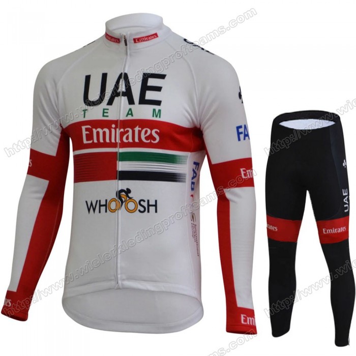 UAE EMIRATES Pro Team 2020 Wielershirts Lange Mouwen+Pants UEISC