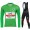 UAE EMIRATES Tour De France 2020 Fietskleding Set Wielershirts Lange Mouw+Lange Wielrenbroek Bib GZERF