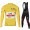 UAE EMIRATES Tour De France 2020 Fietskleding Set Wielershirts Lange Mouw+Lange Wielrenbroek Bib QIVTP