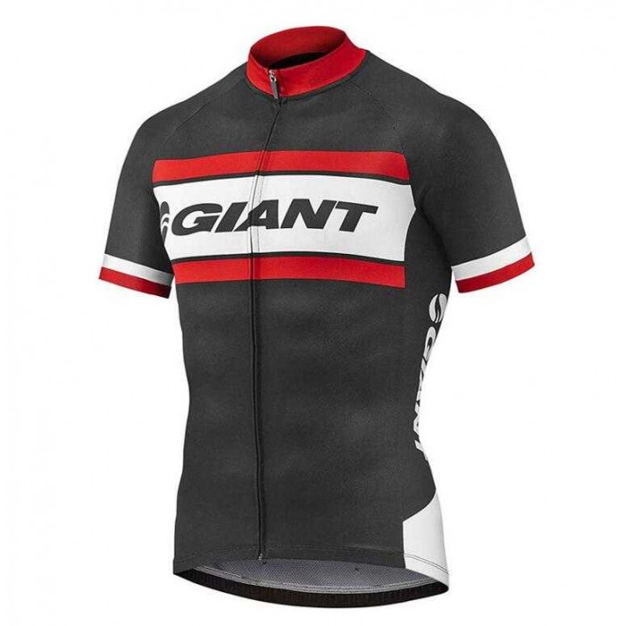 2016-2017 Giant Wielershirt Met Korte Mouwen Rood