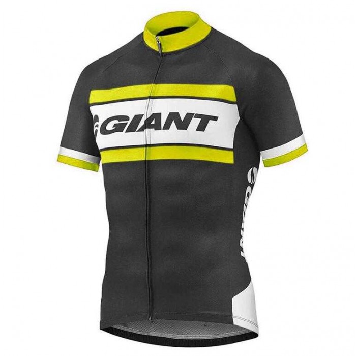 2016-2017 Giant Wielershirt Met Korte Mouwen Geel