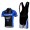 Giant Sram Pro Team Fietskleding Set Fietsshirt Met Korte Mouwen+Korte Koersbroek Zwart Blauw