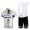 HTC-Highroad Pro Team Wielerkleding Set Wielershirts Korte+Korte Fietsbroeken Bib Wit